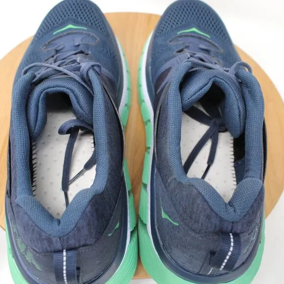 Hoka One One Shoes Mens 13 Gaviota 2 Road Running Sneakers Blue Gym Workout