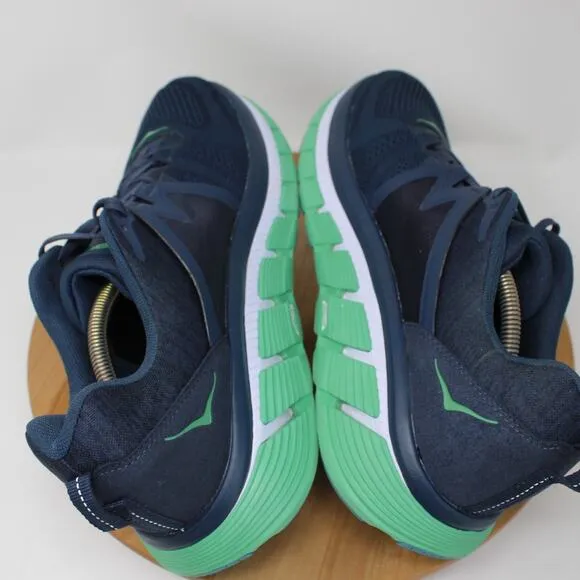 Hoka One One Shoes Mens 13 Gaviota 2 Road Running Sneakers Blue Gym Workout