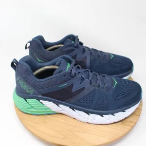 Hoka One One Shoes Mens 13 Gaviota 2 Road Running Sneakers Blue Gym Workout