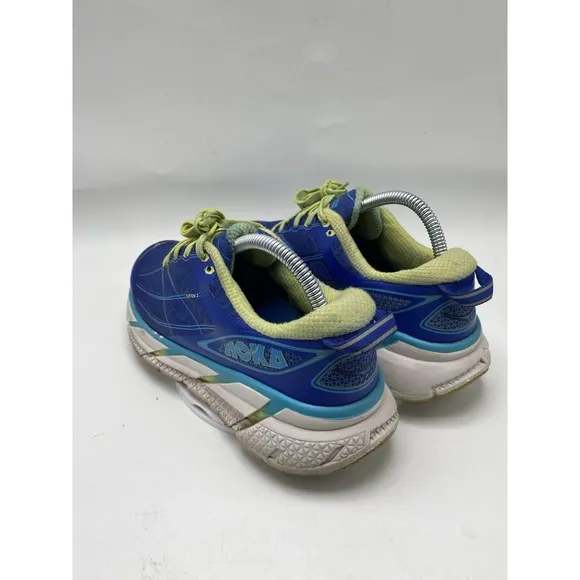 Hoka One One Shoes Women Size 10 Clifton 2 Blue Athletic Road Running 4000