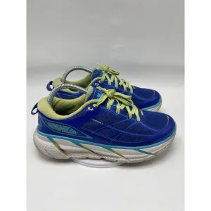 Hoka One One Shoes Women Size 10 Clifton 2 Blue Athletic Road Running 4000