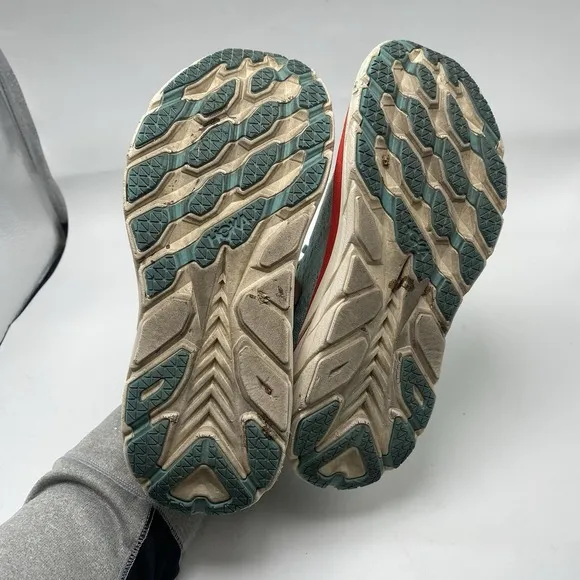 Hoka One One Shoes Women Size 8 Wide Clifton 88 Blue Athletic Road Running 3931