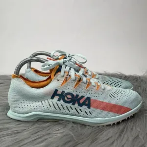 Hoka One One Unisex Cielo X MD Blue Running Cleats Shoes Mens Size 9.5 Womens 8