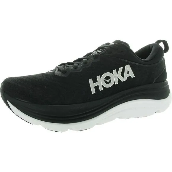Hoka One One Womens Gaviota 5 B/W Running &amp; Training Shoes Sneakers New