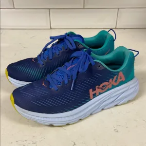 Hoka One One Women’s Rincon 3 Bellwether Blue Ceramic Size 7.5 B