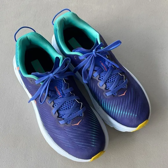 Hoka One One Women’s Rincon 3 Bellwether Blue Ceramic Size 7.5 B