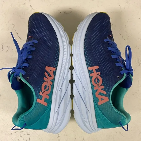 Hoka One One Women’s Rincon 3 Bellwether Blue Ceramic Size 7.5 B