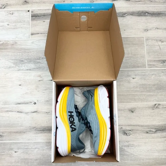 HOKA Women’s Bondi 8 Goblin Blue Mountain Spring Running Shoes