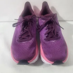 HOKA Women's Clifton 9B  Grape Wine Beautyberry 1119394 - US Size 9B Tennis Shoe