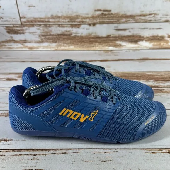 Inov-8 Men's Bare-XF 210 V3 Barefoot Shoes Blue/Orange/Navy 10 US USED