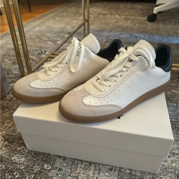 Isabel Marant bryce low-top leather sneakers 40