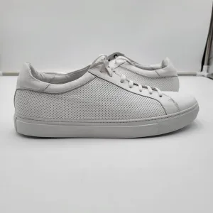 Johnston &amp; Murphy 'Jake' Leather Perforated Tennis Shoes Sz 11.5 (100) 24-608