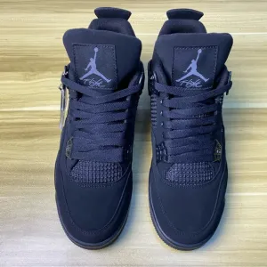 Jordan 4 Black Cat Retro Mid Shoes Sneakers size M8.5/ W10 (Pre-owned)