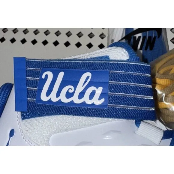 Jordan Force Savage Pro 2 UCLA Bruins PE Mens Football Cleats Size 12.5 White