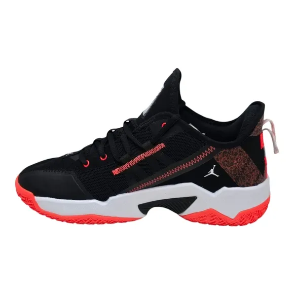 Jordan One Take 2 II Nike CW2457 006  Men's Size 9.5 Black Red White Brand New