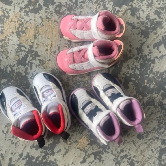Jordan Toddler girl shoe bundle