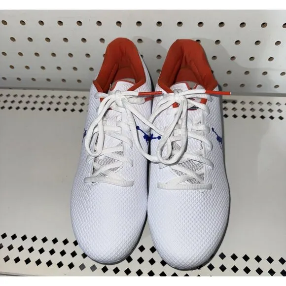 Jordan Vapor Edge Speed 360 Florida Gators PE Mens Football Cleats Size 7 White