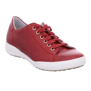Josef Seibel SINA 11 Sneakers Women's US 6 EU 36 Red Leather Comfort