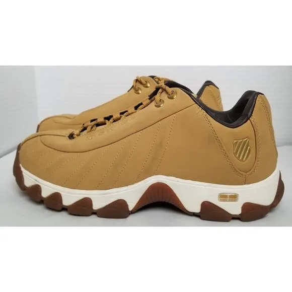 K Swiss Brown Tan Men's Sneakers US Size 8 XW, Outdoor Hiking Shoes 03426-265