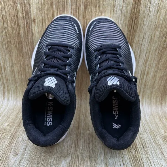 K-Swiss Hypercourt Express 2 Womens Size 8 Black Shoes Pickleball Tennis Sneaker