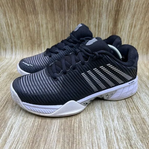 K-Swiss Hypercourt Express 2 Womens Size 8 Black Shoes Pickleball Tennis Sneaker