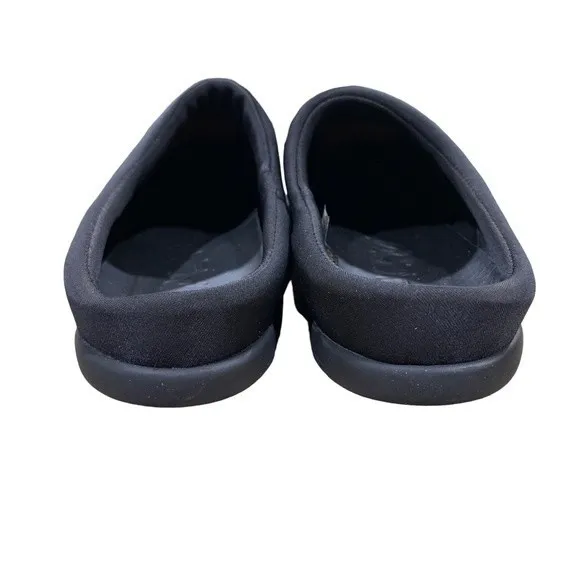 Kalso Shoes Mako Slip On Open Back Black Noir Leather 10.5 EUR 43.5