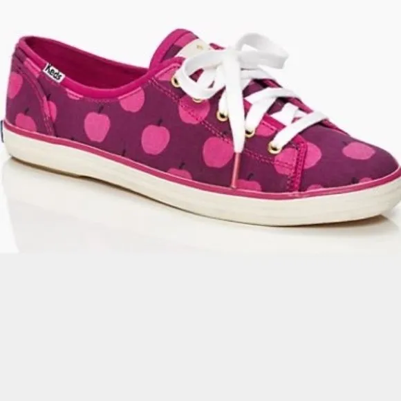 Kate Spade x Keds Apple Print Sneakers