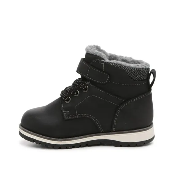 Kids Lil Luke Boot Black Max   Jake Toddler Size 5