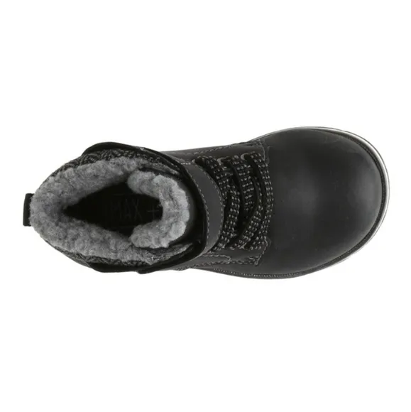 Kids Lil Luke Boot Black Max   Jake Toddler Size 5