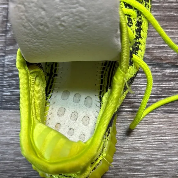 Kids Neon Green Yeezy Sneakers size 12