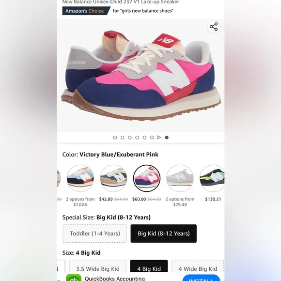 Kids New balance shoes