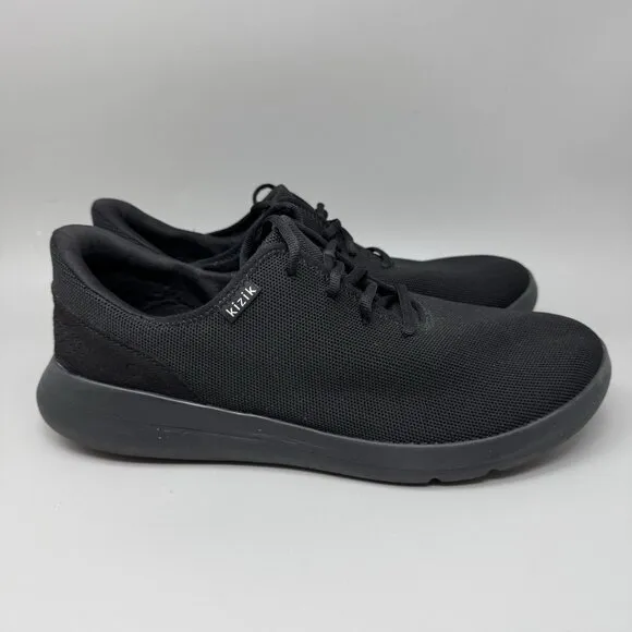 Kizik Madrid Eco Knit Mens Size 14 Wide Black Handsfree Athletic Shoes Sneaker