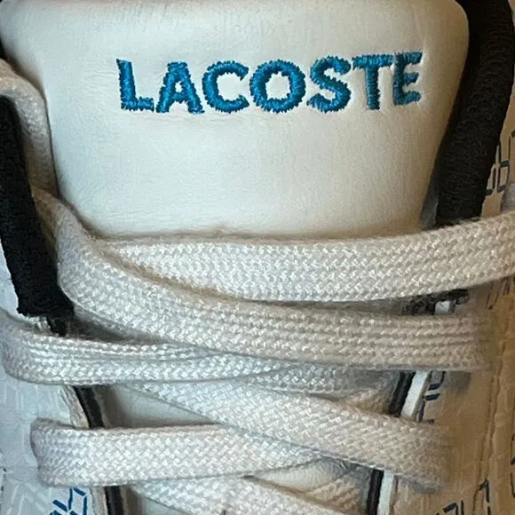 Lacoste‎ Carnaby Leather Tennis Shoes Digi White Logo Mens 10.5 UK 9.5 EU 44