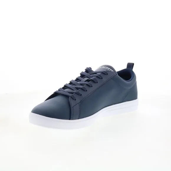 Lacoste Mens Court Base 224 1 SMA Blue Shoes (NWT)