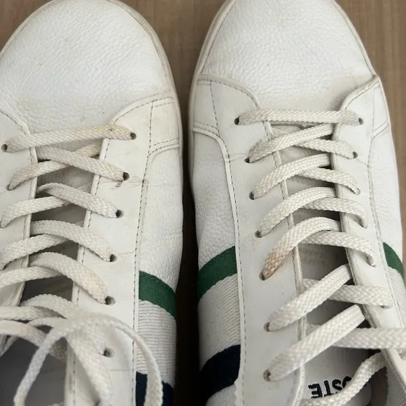 Lacoste Men’s Lerond Shoes White Size 12