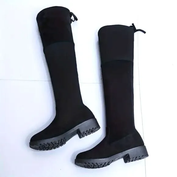 Ladies over the knee boots sz 9
