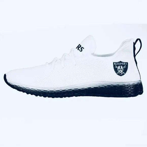 Las Vegas Raiders Mens NFL Sneaker Tennis Shoes