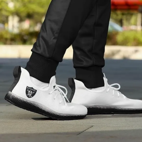 Las Vegas Raiders Mens NFL Sneaker Tennis Shoes