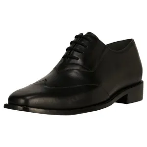 LIBERTYZENO Men's  Black/White Lace-Up Shoes