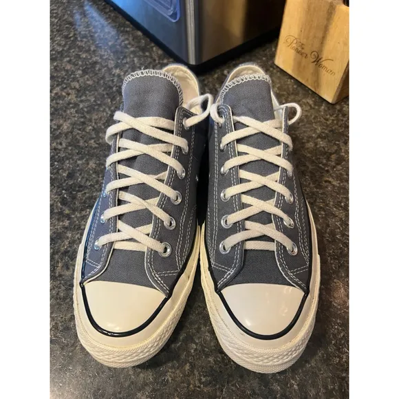 Like New Converse Chuck Taylor All Star Grey Low Top Sneaker