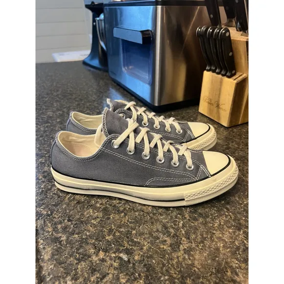Like New Converse Chuck Taylor All Star Grey Low Top Sneaker