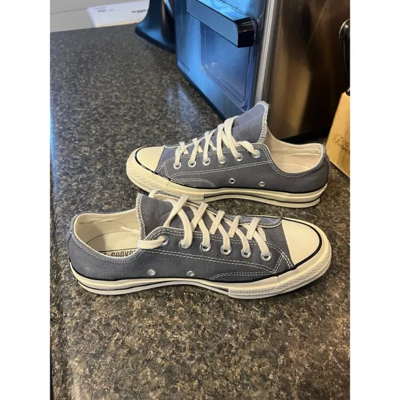 Like New Converse Chuck Taylor All Star Grey Low Top Sneaker