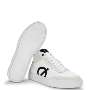 Loci Women's White Ten Logo High-Top Lace-Up Sneaker Shoes Size 9.5 MSRP: $200
