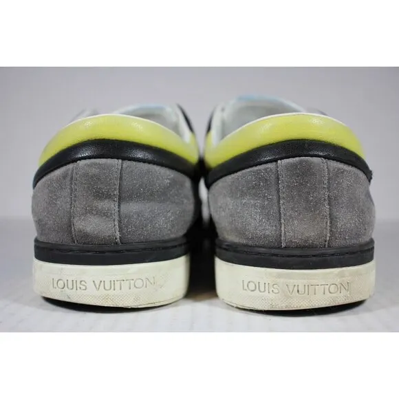 Louis Vuitton Twister Low Top Leather Damier Sneakers Mens UK 7.5 US 8.5 M1014