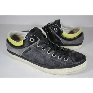 Louis Vuitton Twister Low Top Leather Damier Sneakers Mens UK 7.5 US 8.5 M1014