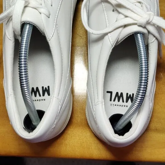 Madewell MWL white sneakers triple white woman's size 10 (mens 8.5)