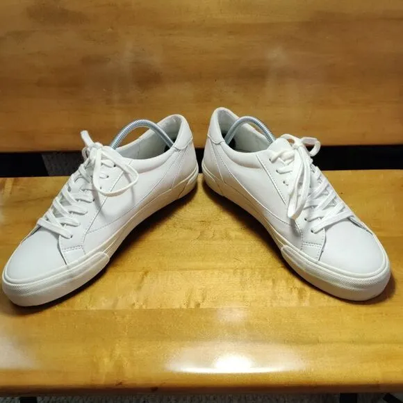 Madewell MWL white sneakers triple white woman's size 10 (mens 8.5)