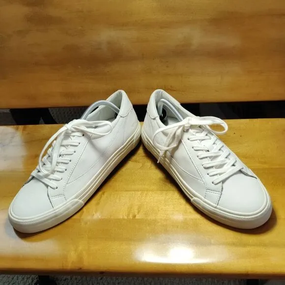 Madewell MWL white sneakers triple white woman's size 10 (mens 8.5)