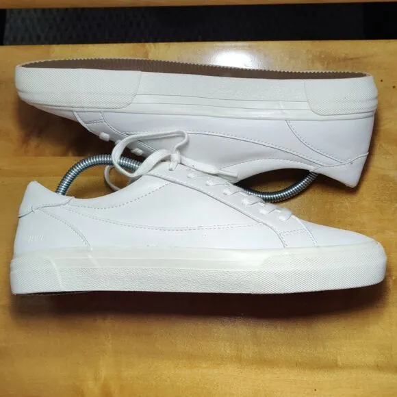 Madewell MWL white sneakers triple white woman's size 10 (mens 8.5)