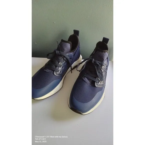 Marc Fisher Sneakers Athletic Training Gym Casual Blue Shoes
